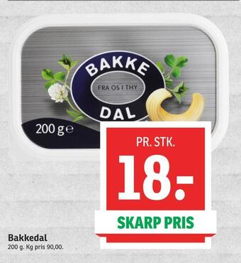 Bakkedal