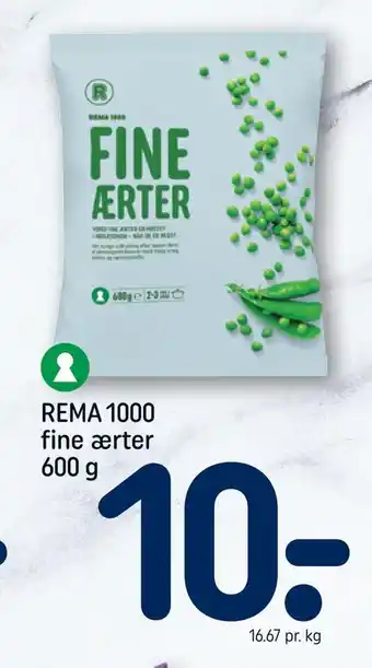 REMA 1000 Rema 1000 fine ærter tilbud