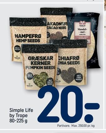 REMA 1000 Simple life by trope tilbud