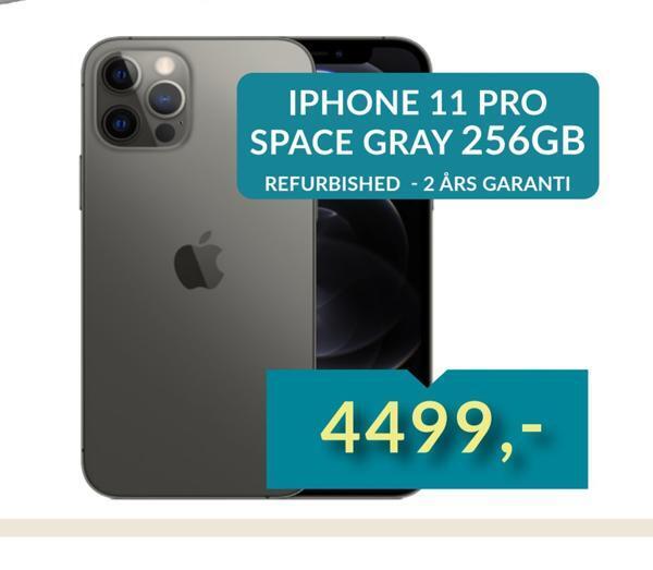 EDB Center Iphone 11 pro space gray 256gb tilbud