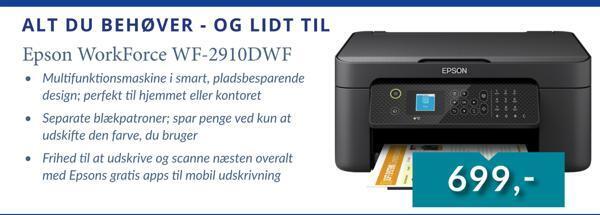 CBC Epson workforce wf-2910dwf tilbud