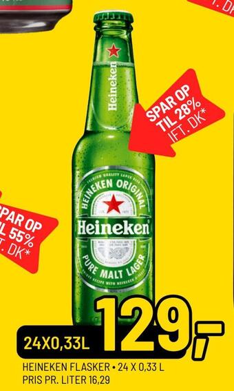 Heineken flasker