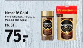 SPAR Nescafé gold tilbud