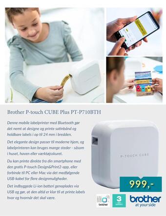 Brother p-touch cube plus pt-p710bth