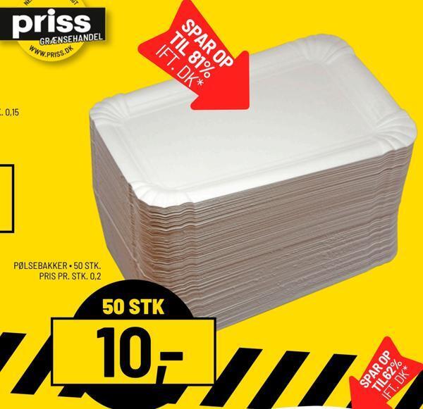 Priss Pølsebakker tilbud