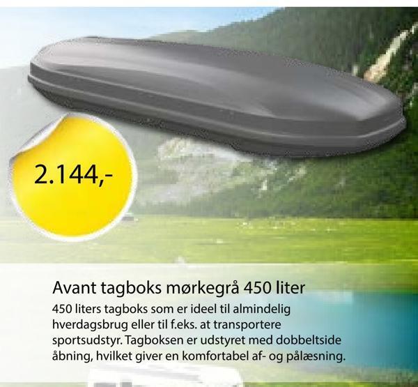 Nardocar Avant tagboks mørkegrå tilbud