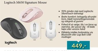 Logitech m650 signature mouse