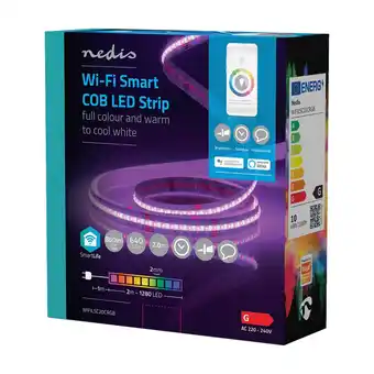 Expert Nedis smartlife led-lysstrimmel wifilsc20crgb tilbud