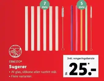 Lidl Ernesto sugerør tilbud