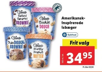 Amerikanskinspirerede isbæger