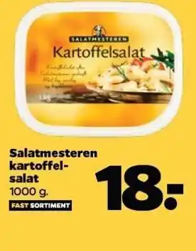 Netto Salatmesterenkartoffelsalat tilbud