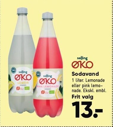 Bilka Salling øko sodavand tilbud