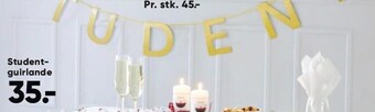 Bilka Studentguirlande tilbud