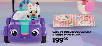 Legekæden Gabby's dollhouse carlita & pandy paws picnic tilbud