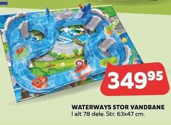 Legekæden Waterways stor vandbane tilbud