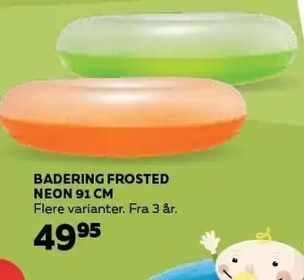 Badering frosted neon 91 cm