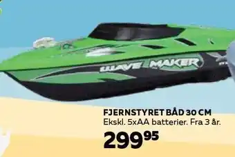 Legekæden Fjernstyret båd 30 cm tilbud