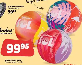 Legekæden Waboba sol bold tilbud