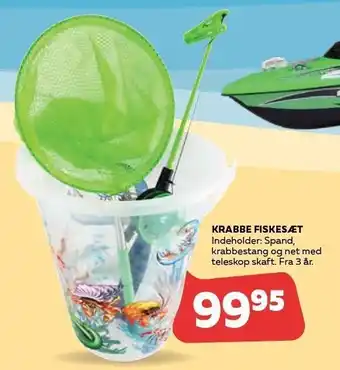 Legekæden Krabbe fiskesæt tilbud