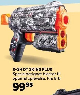 Legekæden X-shot skins flux tilbud