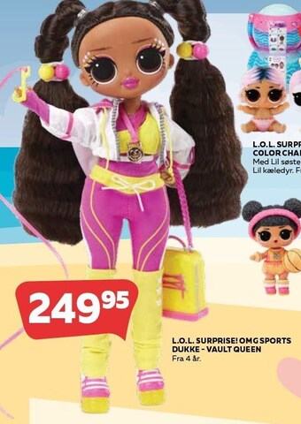 Legekæden L.o.l. surprise! omg sports dukke - vault queen tilbud
