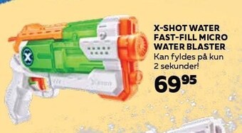 Legekæden X-shot water fast-fill micro water blaster tilbud