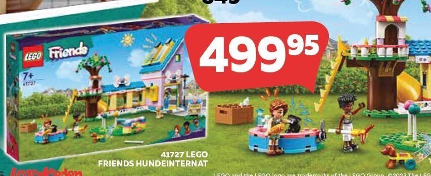 Legekæden 41727 lego friends hundeinternat tilbud