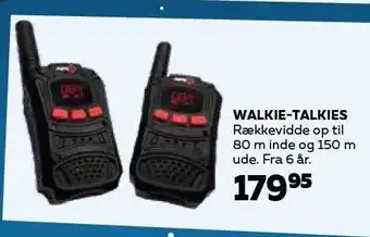Legekæden Walkie-talkie tilbud