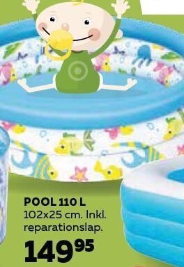 Legekæden Pool 110 l tilbud