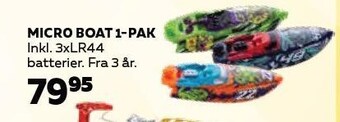 Micro boat 1-pak