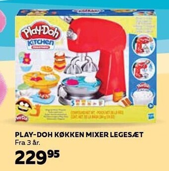 Play-doh køkken mixer legesæt