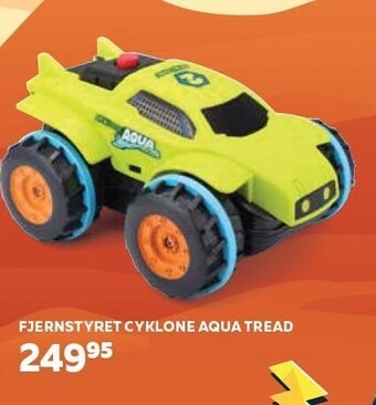 Legekæden Fjernstyret cyklone aqua tread tilbud