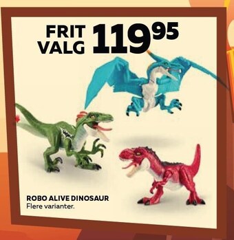 Legekæden Robo alive dinosaur tilbud