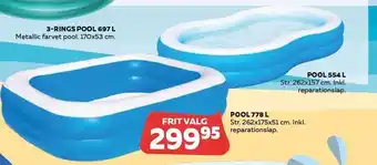 Pool 554 l eller pool 778 l