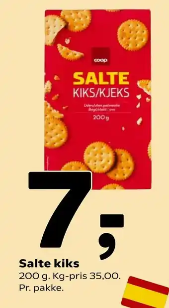 Coop 365 Salte kiks tilbud