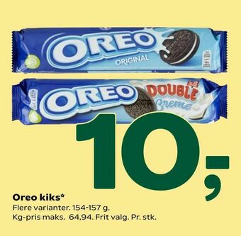 Coop 365 Oreo kiks tilbud