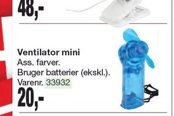 Harald Nyborg Ventilator mini tilbud