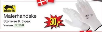 Harald Nyborg Bulloch malerhandske tilbud