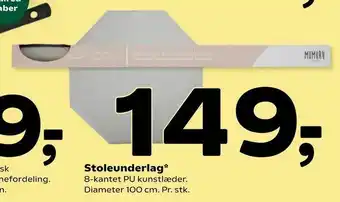 Stoleunderlag