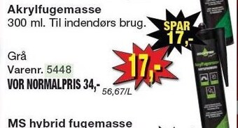Harald Nyborg Akrylfugemasse tilbud