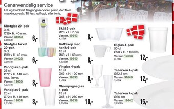 Harald Nyborg Genanvendelig service tilbud