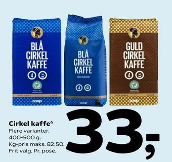Coop 365 Cirkel kaffe tilbud