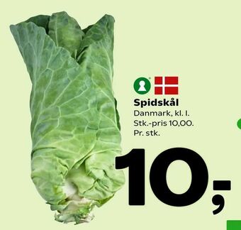Coop 365 Spidskål tilbud
