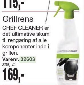 Outdoorchef grillrens