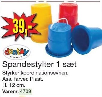 Harald Nyborg Dantoy spandestylter 1 sæt tilbud