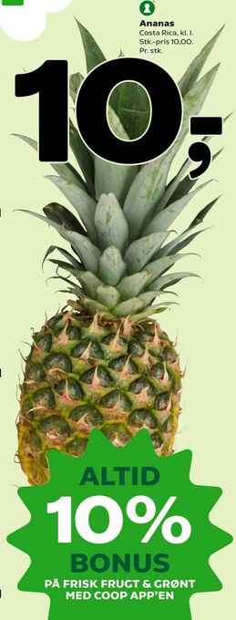 Coop 365 Ananas tilbud