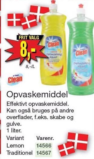 Opvaskemiddel