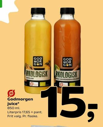 Coop 365 Godmorgen juice tilbud