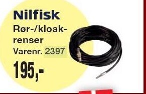 Nilfisk rør-/kloakrenser