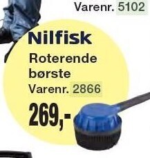 Nilfisk roterende børste